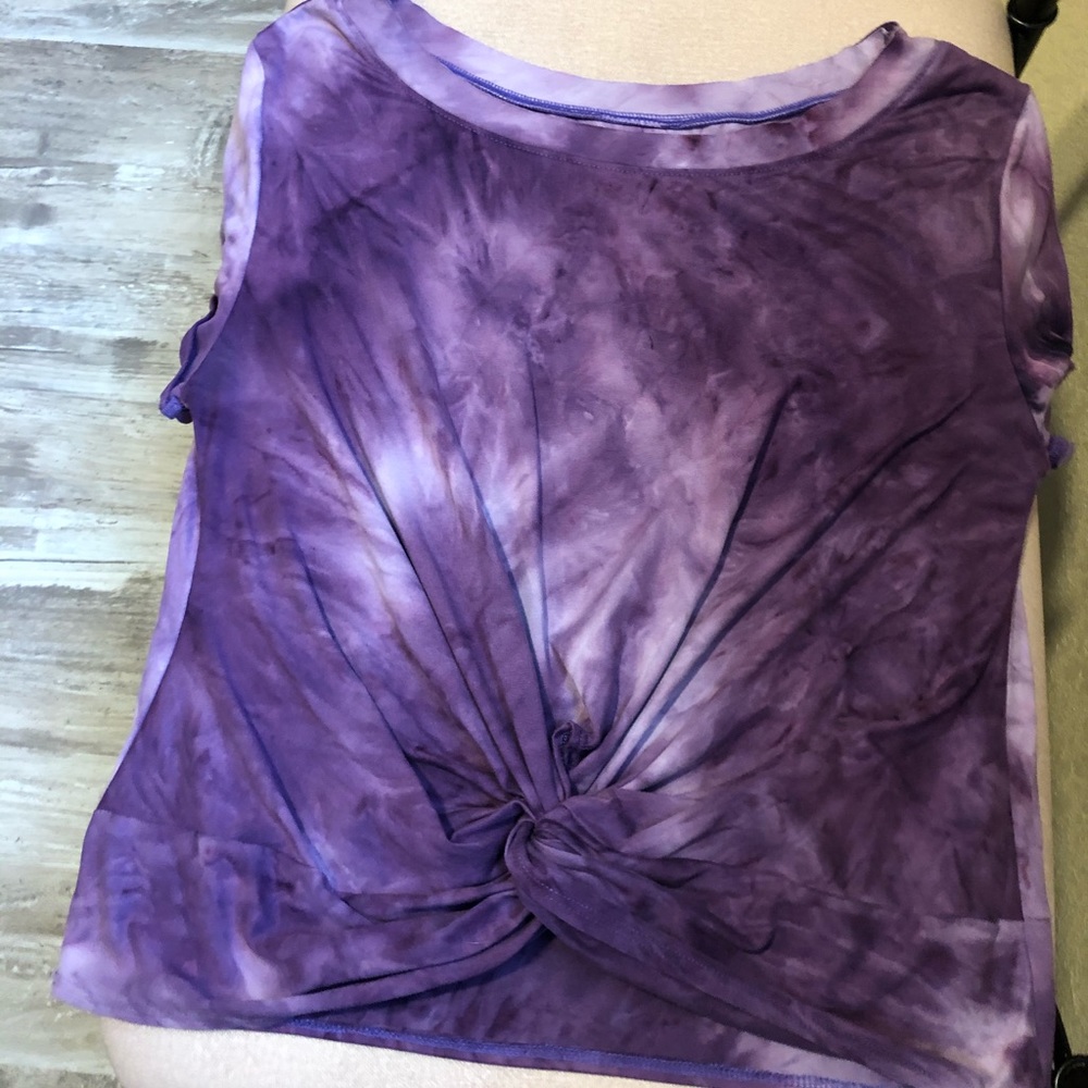 Born Primitive Knot Crop Top
